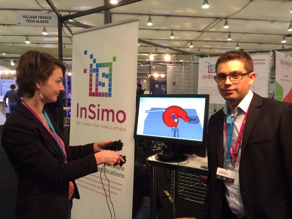 The team of InSimo participated to the event organized by i-NOVIA, 2015.