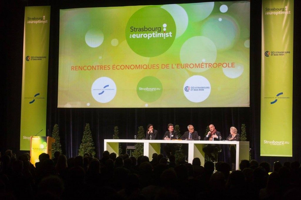 The CEO and the COO of InSimo participated to the economic forum of Strasbourg Eurometropole