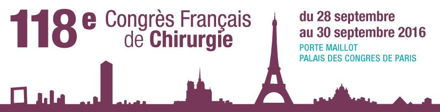 118ème Congrès Français de Chirurgie - Banner