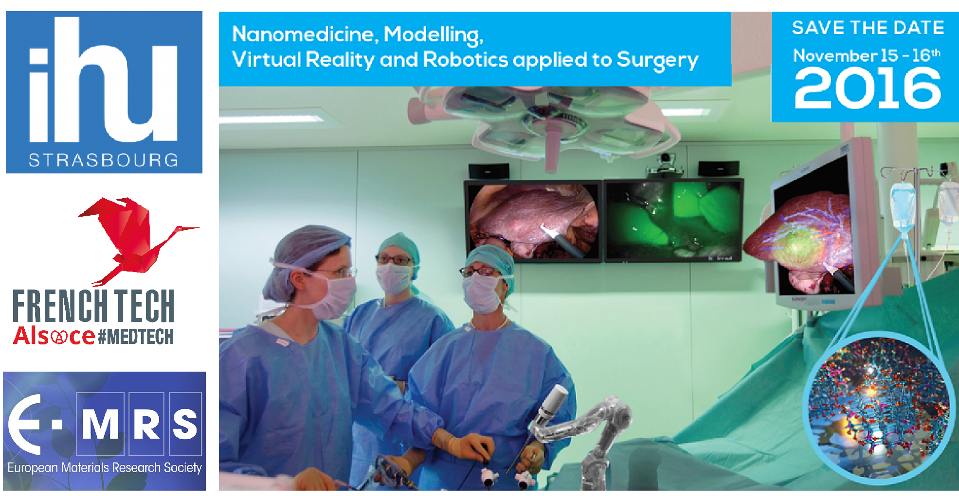 IHU Strasbourg - Nanomedicine, Modeling, Virtual Reality and Robotics applied to Surgery 2016