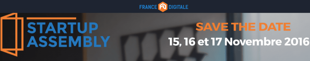 Startup Assembly 2016 - France Digitale